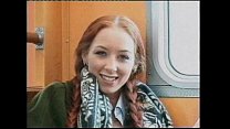 電車の中で赤毛