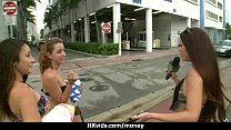 Amateur girl accepts cash for sex from stranger 26