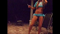 Sexy chica blanca baila a lil wayne