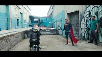 Damien Blowjob Superman und Anal Fick