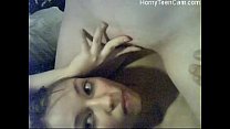Real amateur teen lesbians licking each other on webcam - HornyTeenCam.com