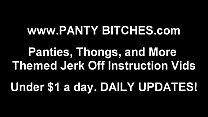 Panty Jerk Off Instructions