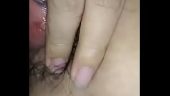 Filling Shemale Ass with Cum