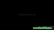 Nuru Massage With Big Tit Asian And Nasty Fuck On Air Matress 13