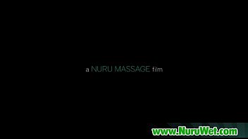Nuru massage Sex with Busty Japanese Babe 30