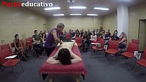 Class # 1 of erotic anal massage