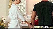 busty teen gives nuru sex massage 8
