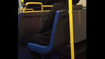Public Wanker Jerks his Cock for Indian Milf on Public Bus pt 1