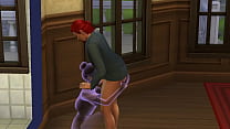 Оральный секс в Sims 4 и поедание призрака