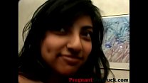 Garota grávida pulando em schlong como cowgirlfullfullbig-2
