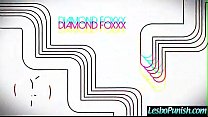 Lez Sexy Girls (Diamond Foxxx & Bobbi Dylan) Get Punished Each Other With Sex Toys vid-05