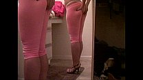 De meia-calça rosa