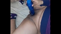 Wife playing with dildo