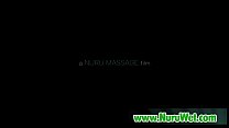Nuru wet massage - Asian masseuse gives pleasure 01