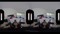 Sexo em realidade virtual com uma mulher-gato quente, Carmen Caliente, apenas em VRCosplayX.com