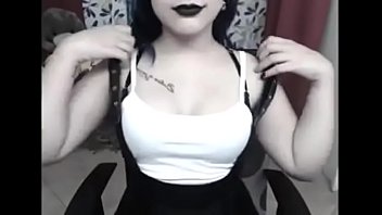 webcam fille goth