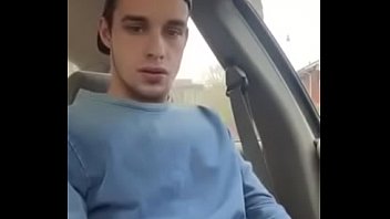 Jerking off in the car