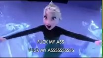 ELSA SCREMING BECAUSE OF THE MULTIPLE DICK IN HER ASS