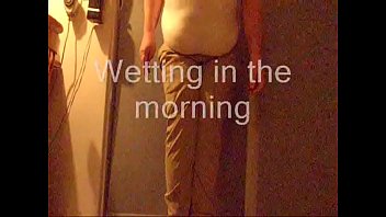 pants wetting in the morning
