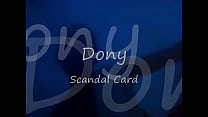 Carte Scandale - Merveilleuse musique R & B / Soul de Dony