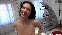 Linda Moretti loves two gigantic meat in her holes