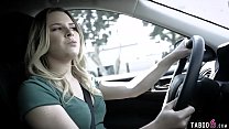 Fake driving instructor fucks naive teen blonde
