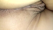 Newly shaved wife's pussy