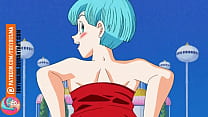 Dragon Ball Bulma zeigt Muschi und Titten