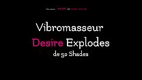 Desire Explodes vibrator by 50 Shades