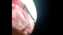 Upskirt of a young girl in Chile