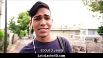 Straight Latino Boy a des relations sexuelles avec un étranger pour de l'argent en extérieur pour acheter un cadeau pour sa petite amie POV