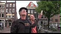 Sexy dude takes a trip and visites the amsterdam prostitutes