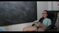 teen sucks thick dick and gets her moist pussy doggy fucked