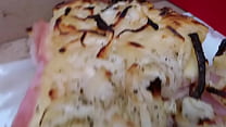 Food Porn - Diteggiatura della pizza Kentuky