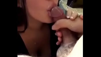 How the bitch swallows milk