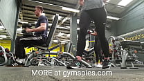 Gorgeous fitness teen working out with a great ass spy cam style. From gymspies.com