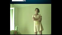 Russian Teen On Skype
