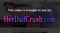 Teen stepdaughter sucks and bounces on dong