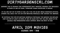 APRIL 2019 Updates bei Dirtygardengirl - Anal Fisting Extrem Dildos Vorfall !!!