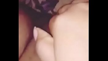 Brand new rubbing her pussy
