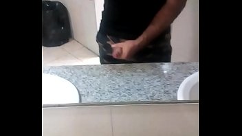 gay cruising - Morbo public bathroom mirror, Maracaibo