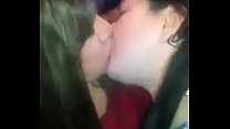 Lesbian transvestites kissing