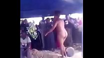 AFRICAN BITCH HAVING SEX AT THE BURIAL