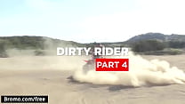 Aaron Bruiser with Alexander Motogazzi at Dirty Rider Part 4 Scene 1 - Trailer preview - Bromo