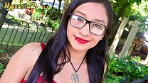 MAMACITAZ - Latina Teen Eva Cuervo Fucks With Stranger During Lunch Break