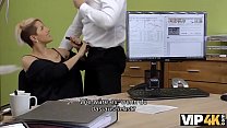 VIP4K. Agent calls Lussy Sweet on a date, but she fucks him in the office