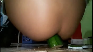 I put a cucumber up my ass