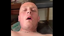 Martin J fucks himself with a cucumber and shows off his pleasure face! Exposed Heteroflexible faggot!