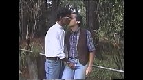 Horny black dude stuffed his big pole  in well-licked latin ass of handsome lavender in the forest