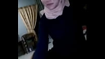 Schöner Hijab prallt ab